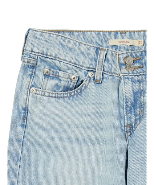 Levi's(リーバイス)の「Levi's/リーバイス SUPERLOW ルーズ ジーンズ(デニムパンツ・レディース・ダークインディゴブルー/ライトインディゴブルー・23inch/28inch/27inch/26inch/25inch/24inch)」の11枚目の写真