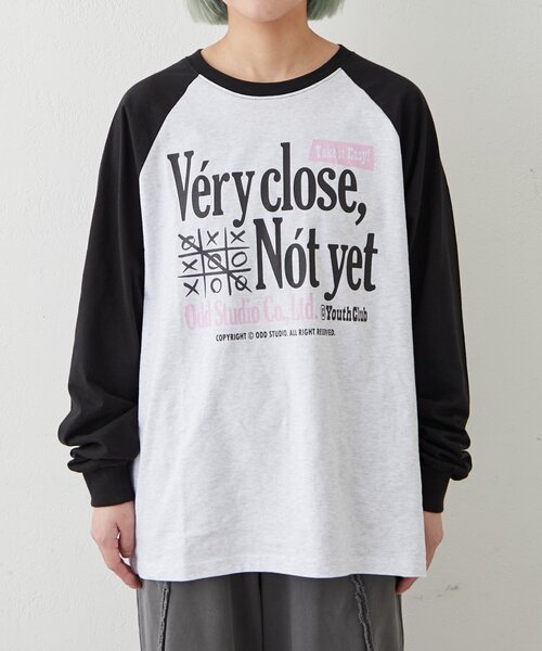 ODD STUDIO（オッドスタジオ）の「【OddStudio】ラグラングラフィックロンTEE（Tシャツ/カットソー・レディース・グリーン/ブルー/ブラック・MEDIUM/LARGE）」の14枚目の写真