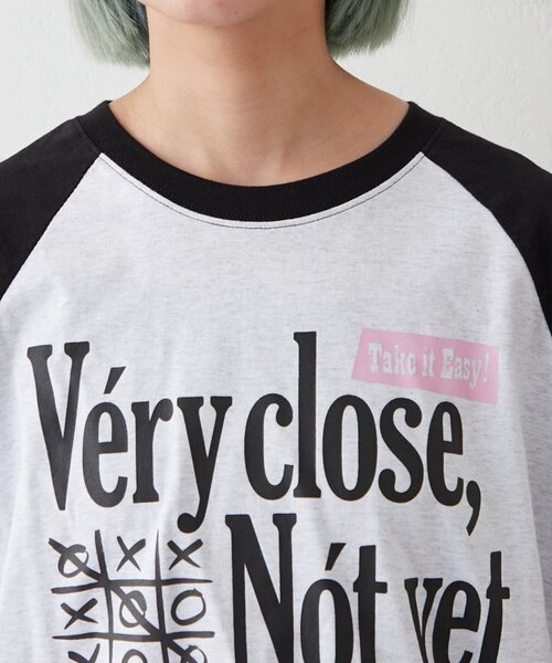 ODD STUDIO（オッドスタジオ）の「【OddStudio】ラグラングラフィックロンTEE（Tシャツ/カットソー・レディース・グリーン/ブルー/ブラック・MEDIUM/LARGE）」の20枚目の写真