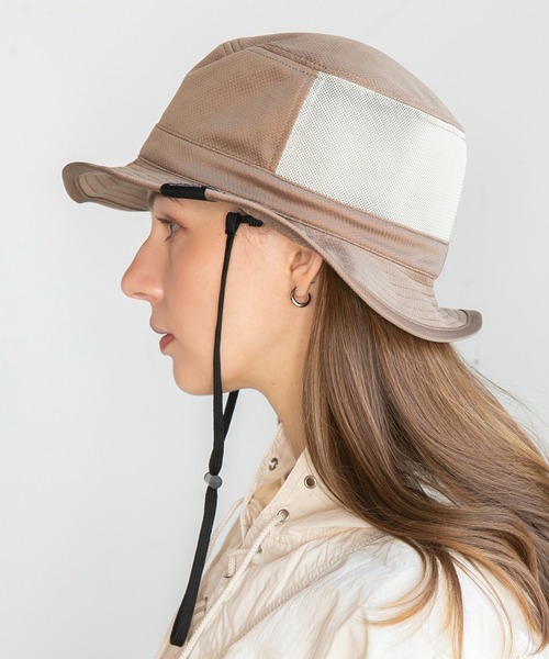 14+（イチヨンプラス）の「冷感バケハ（ハット・レディース・ベージュ/グレー/ブラック・M）」の18枚目の写真