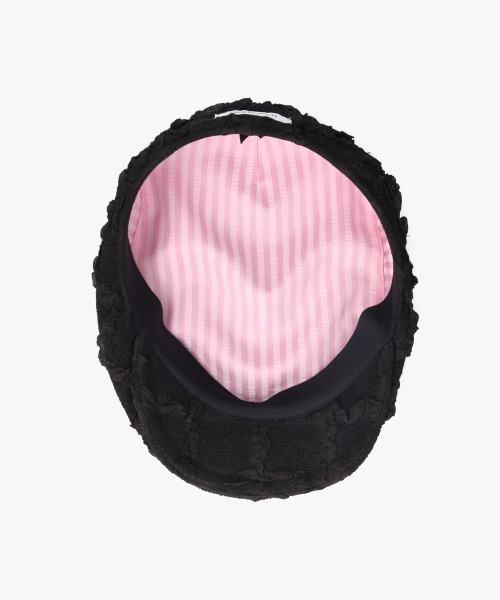 kaorinomori（カオリノモリ）の「kaorinomori シークハンチング / カオリノモリ（ハンチング/ベレー帽・レディース・ブラック/ブルー/ホワイト・M/57.5cm）」の18枚目の写真