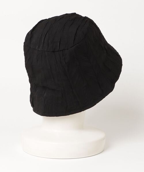 ROSE BUD(ローズバッド)の「ランプシェードハット(ハット・レディース・ブラック/ベージュ・ONE SIZE)」の3枚目の写真