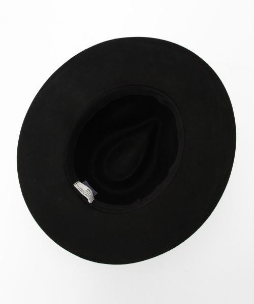 BEAMS（ビームス）の「BEAMS / ツバ広フェルトハット（ハット・メンズ・ブラック/ブラウン系その他・ONE SIZE）」の9枚目の写真