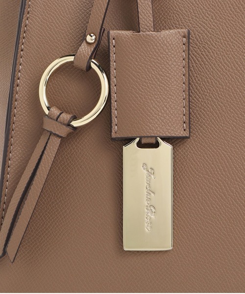 Jewelna Rose（ジュエルナローズ）の「セイディ・トートバッグ ミドルサイズ 16143（ハンドバッグ・レディース・アイボリー/グレイッシュベージュ/ブラック・FREE）」の16枚目の写真