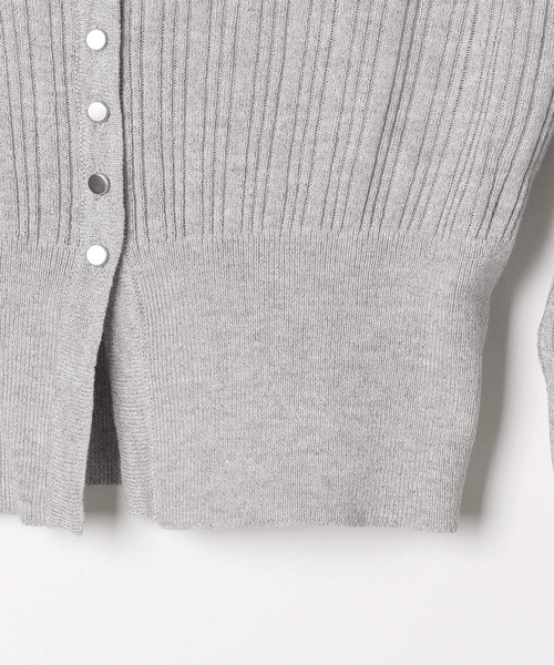 Daikiページ セール】スリットラメカーディガン 327129（カーディガン/ボレロ