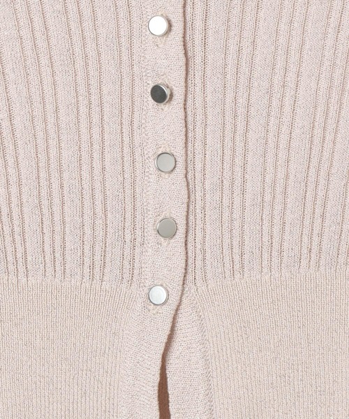 セール】スリットラメカーディガン 327129（カーディガン/ボレロ