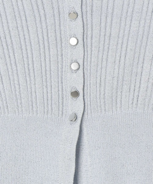 Heather（ヘザー）の「スリットラメカーディガン 327129（カーディガン