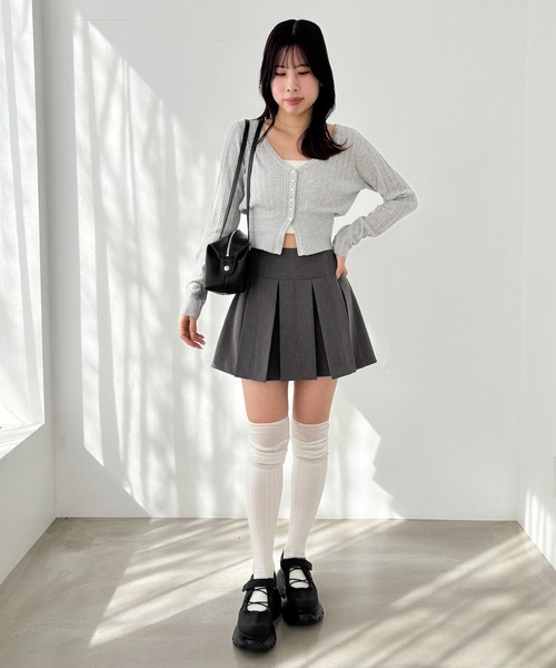 セール】スリットラメカーディガン 327129（カーディガン/ボレロ