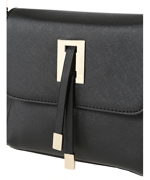 fifth（フィフス）の「スクエアショルダーバッグ（ショルダーバッグ・レディース・グレー/ブラック・FREE）」の5枚目の写真