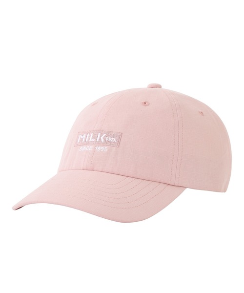 MILKFED.（ミルクフェド）の「BAR RIPSTOP CAP（キャップ・レディース・オフホワイト/オリーブ/ライトピンク/ブラック・ONE SIZE）」の4枚目の写真