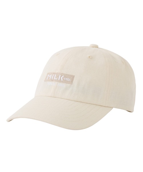 MILKFED.（ミルクフェド）の「BAR RIPSTOP CAP（キャップ・レディース・オフホワイト/オリーブ/ライトピンク/ブラック・ONE SIZE）」の2枚目の写真