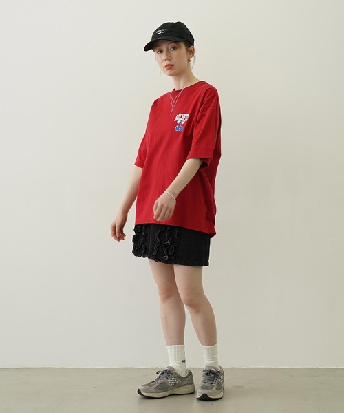 MILKFED.（ミルクフェド）の「BAR RIPSTOP CAP（キャップ・レディース・オフホワイト/オリーブ/ライトピンク/ブラック・ONE SIZE）」の16枚目の写真