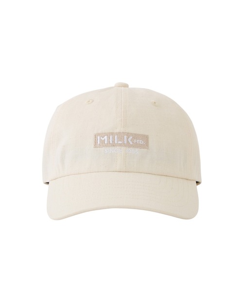 MILKFED.（ミルクフェド）の「BAR RIPSTOP CAP（キャップ・レディース・オフホワイト/オリーブ/ライトピンク/ブラック・ONE SIZE）」の17枚目の写真