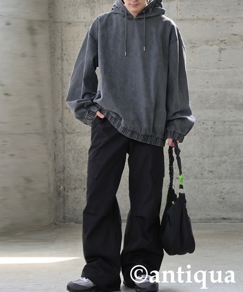 antiqua(アンティカ)の「カーゴパンツ(カーゴパンツ・レディース・カーキ系/ブラック・LARGE/MEDIUM)」の21枚目の写真