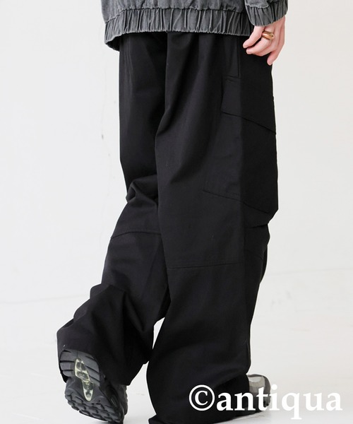 antiqua(アンティカ)の「カーゴパンツ(カーゴパンツ・レディース・カーキ系/ブラック・LARGE/MEDIUM)」の22枚目の写真