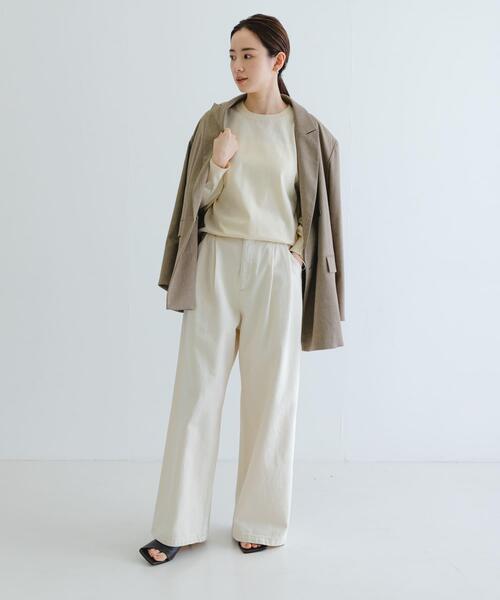 セール】new basic ハイゲージクルーネックニット（ニット/セーター