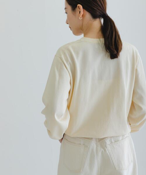 URBAN RESEARCH(アーバンリサーチ)の「new basic ハイゲージクルーネックニット(ニット/セーター・レディース・ピンク/ホワイト系その他/ブラック系その他/ネイビー・FREE)」の10枚目の写真