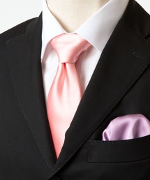 STYLE＝（スタイルイコール）の「【STYLE=】ネクタイ シルク 100% 絹 無地  日本製 京都 高級 光沢 上品 艶（ネクタイ）」