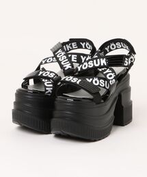 YOSUKE（ヨースケ）の「「YOSUKE/ヨースケ」厚底ベルティッドサンダル（サンダル）」
