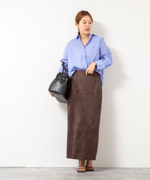 NOLLEY’S Sophi(ノーリーズソフィ)の「【追加】タイプライター2WAYシャツ(シャツ/ブラウス・レディース・ライトブルー/ベビーピンク/ホワイト・38)」の19枚目の写真