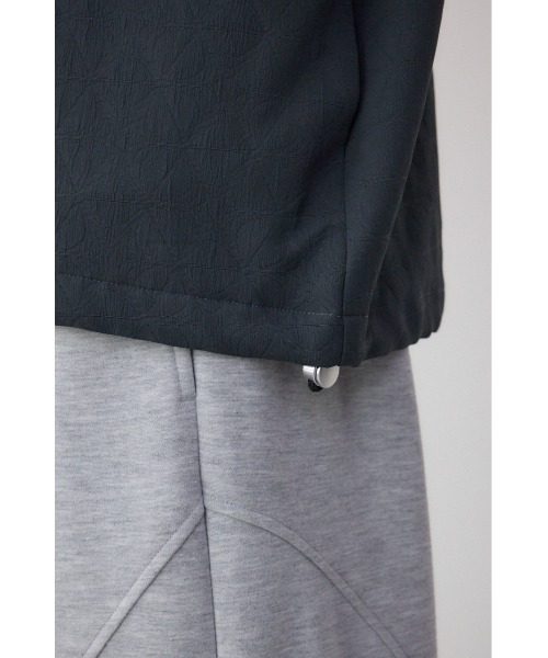AZUL by moussy(アズールバイマウジー)の「総柄ジャガードオーバーブルゾン 春服 秋服(ブルゾン・メンズ・ライトブラック/グレイッシュベージュ/オフホワイト・FREE)」の21枚目の写真
