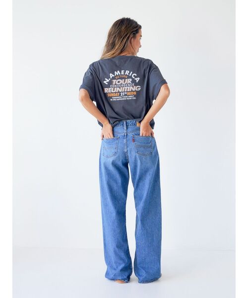 Ungrid（アングリッド）の「ライトオンスストレートデニム（デニムパンツ・レディース・ブルー/アイボリー・24inch/25inch/26inch）」の12枚目の写真