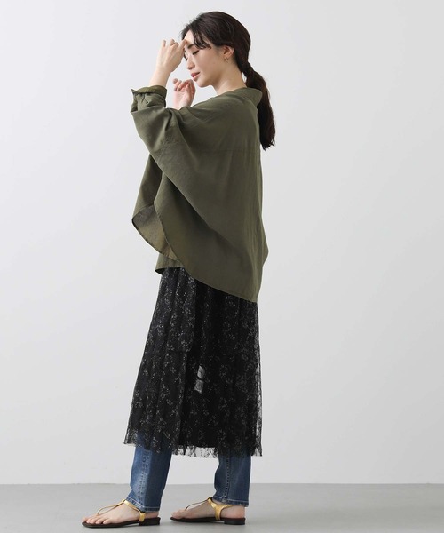 Gready Brilliant(グレディブリリアン)の「ダイヤ柄チュールノースリワンピ(ワンピース・レディース・ブラック/オフホワイト・FREE)」の19枚目の写真