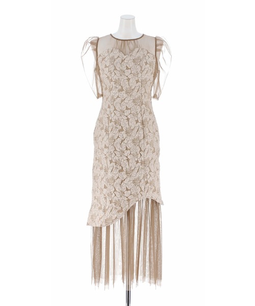 darial(ダリアル)の「【darial】jaqurd doking dress ジャガード ドッキング ドレス お呼ばれ 結婚式 二次会 成人式 同窓会 セレモニードレス パーティドレス オケージョンドレス(ドレス・レディース・ブラック/モカ/レッド・L/M/S)」の19枚目の写真