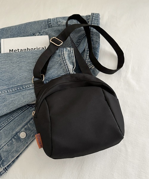 Miniministore(ミニミニストア)の「ショルダーバッグ レディース ナイロン(ショルダーバッグ・レディース・ブラック/ブルー/オフホワイト/ベージュ/イエロー・FREE)」の7枚目の写真