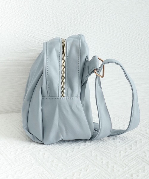 Miniministore(ミニミニストア)の「ショルダーバッグ レディース ナイロン(ショルダーバッグ・レディース・ブラック/ブルー/オフホワイト/ベージュ/イエロー・FREE)」の22枚目の写真