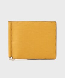 TAKEO KIKUCHI（タケオキクチ）の「【NEW レザーリップルシリーズ】マネークリップ付 サプレス ウォレット（財布）」