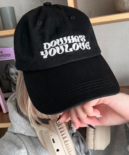 WEGO（ウィゴー）の「WEGO/ウネリロゴツイルキャップ（キャップ・レディース・ブラック/ブラウン/レッド・FREE）」の5枚目の写真