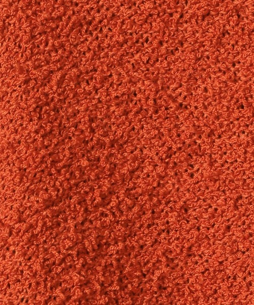 BAYFLOW（ベイフロー）の「[コンパクトなシルエット]モップヤーンショートカーディガン（カーディガン/ボレロ・レディース・チャコール/オレンジ/オフホワイト・FREE）」の21枚目の写真