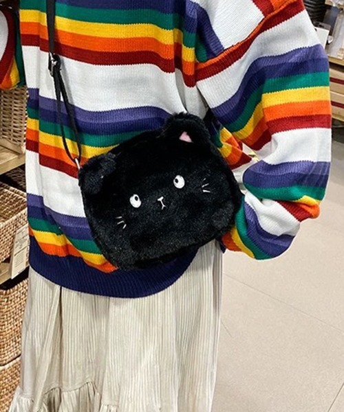ショルダーバッグ・ポシェット [NAVIVERSE] Dot Cat Bag ndspdish01.jpg