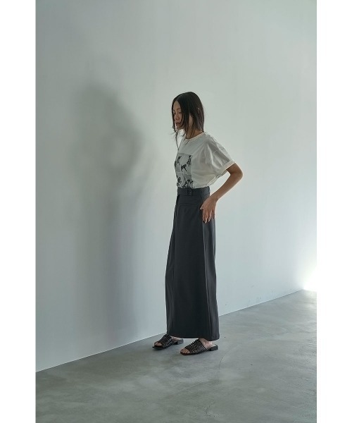 marjour（マージュール）の「PENCIL MAXI SKIRT（スカート・レディース・グレー/ブラック・M）」の14枚目の写真