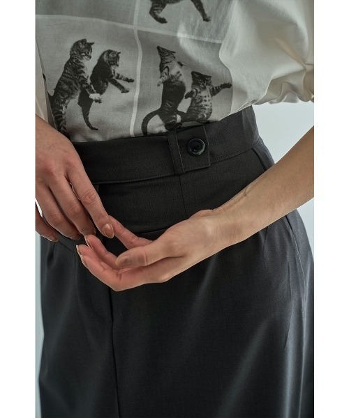 marjour（マージュール）の「PENCIL MAXI SKIRT（スカート・レディース・グレー/ブラック・M）」の19枚目の写真