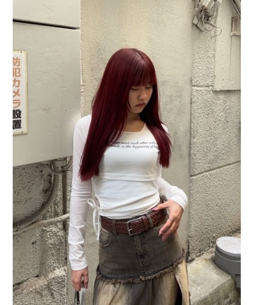 LAGUA GEM（ラグアジェム）の「CROSS FAUX LETHER ベルト（ベルト・レディース・ブラック/ブラウン・FREE）」の22枚目の写真