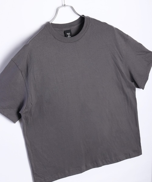 HANES(ヘインズ)の「Hanes ヘインズ BEEFY-T レトロ ストリートTシャツ 半袖 無地(Tシャツ/カットソー・メンズ・ブラック/スモークグレー/サンドベージュ/ホワイト・M/L/XL)」の3枚目の写真