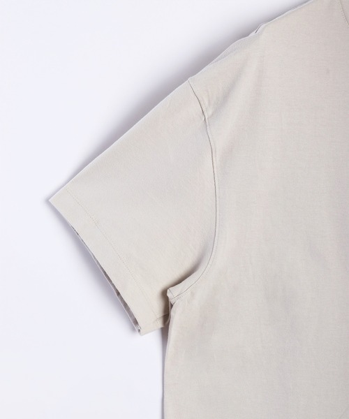 HANES(ヘインズ)の「Hanes ヘインズ BEEFY-T レトロ ストリートTシャツ 半袖 無地(Tシャツ/カットソー・メンズ・ブラック/スモークグレー/サンドベージュ/ホワイト・M/L/XL)」の13枚目の写真