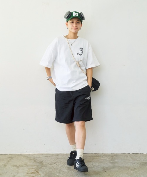 kaoyorinakami（カオヨリナカミ）の「socks tee / ソックスTシャツ（Tシャツ/カットソー・メンズ・ホワイト/ブラック・SMALL/MEDIUM/LARGE/X-LARGE）」の20枚目の写真