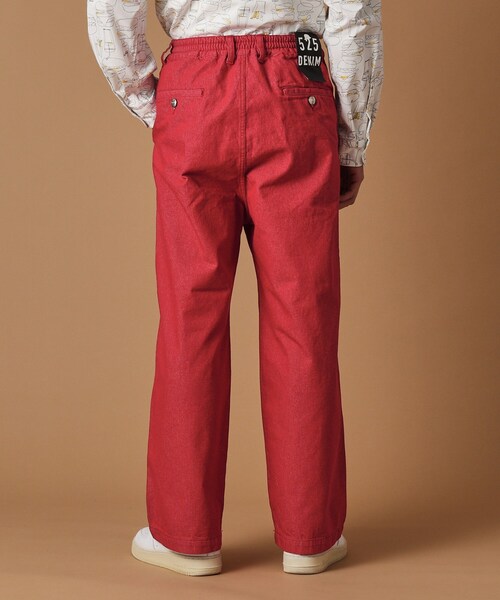 40ｃｔ＆525（フォーティーカラッツアンドゴーニーゴ）の「525DENIM　カラーパンツ（デニムパンツ・メンズ・ダークブラウン/レッド系1・01/02/03/04）」の7枚目の写真