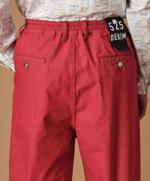 40ｃｔ＆525（フォーティーカラッツアンドゴーニーゴ）の「525DENIM　カラーパンツ（デニムパンツ・メンズ・ダークブラウン/レッド系1・01/02/03/04）」の9枚目の写真