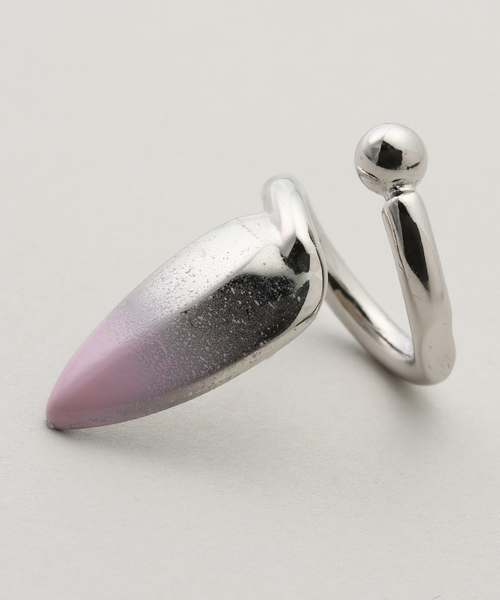 【Justine Clenquet】関税送料込★SAM シルバー ネイル リング Justine Clenquet】関税送料込☆SAMMY リング シルバー (Justine