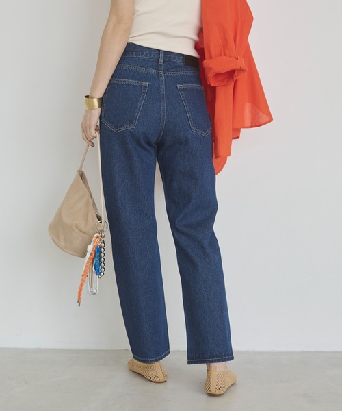 will annie ストレート デニム パンツ《詳細動画あり》（デニムパンツ）｜ANGIE