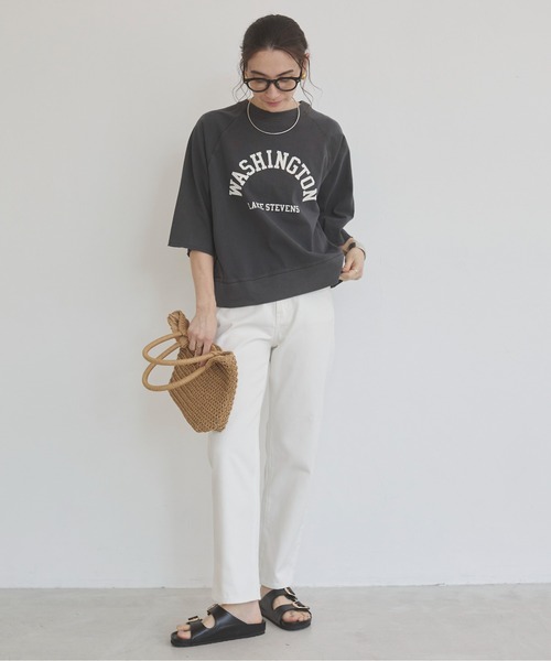 ANGIE（アンジー）の「ストレート デニム パンツ《詳細動画あり》（デニムパンツ・レディース・ブラック/オフホワイト/ブルー/ネイビー・SMALL/MEDIUM/LARGE）」の22枚目の写真