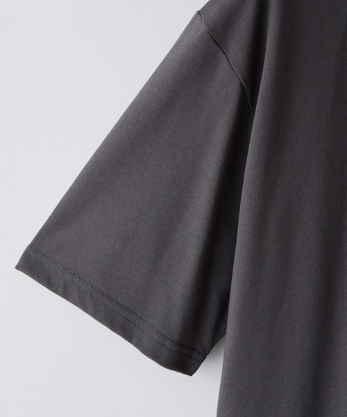 LB/S (エルビーエス)の「【汗染みの目立ちにくいTシャツ ZEROSTAIN/ゼロステイン】VネックTシャツ 防汚 UVカット 綿タッチ・厚手(Tシャツ/カットソー・メンズ・ホワイト/ブラック/スミクロ・X-LARGE/LARGE/MEDIUM)」の14枚目の写真