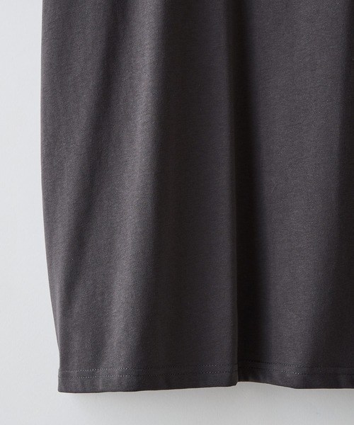 LB/S (エルビーエス)の「【汗染みの目立ちにくいTシャツ ZEROSTAIN/ゼロステイン】VネックTシャツ 防汚 UVカット 綿タッチ・厚手(Tシャツ/カットソー・メンズ・ホワイト/ブラック/スミクロ・X-LARGE/LARGE/MEDIUM)」の15枚目の写真