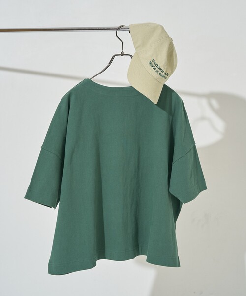 セール】限定展開 ボート ネック バスク 半袖 Tシャツ（Tシャツ