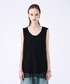 seyto（セイト）の「Mesh layered tank top / メッシュレイヤードタンクトップ（タンクトップ・2）」