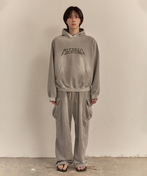 LIBERE（リベーレ）の「LIBERE リベーレ / WASHED SWEAT CARGO PANTS ワイドシルエットスウェットカーゴパンツ / 251304-251305（カーゴパンツ・メンズ・ブラック/グレー・LARGE/MEDIUM/SMALL）」の21枚目の写真